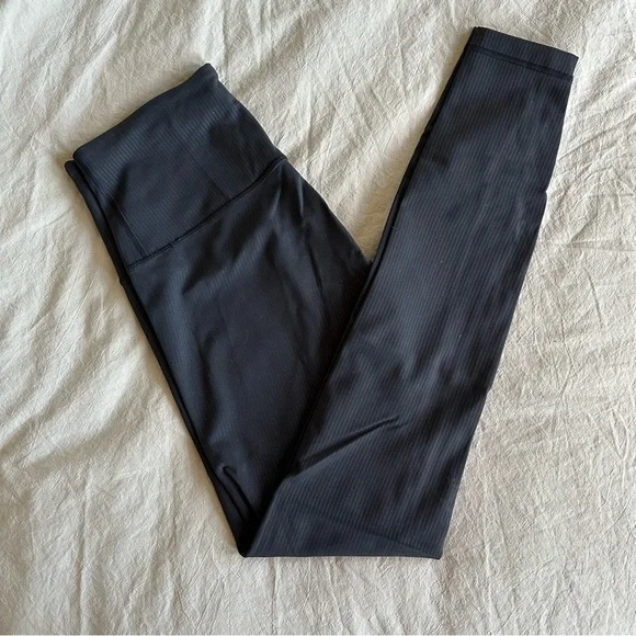 [SOLD] Lululemon Black Ribbed Leggings - Picture 8 of 8